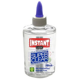 Instant Cola Líquida Superclear Transparente para Decoración Botella 266 mL