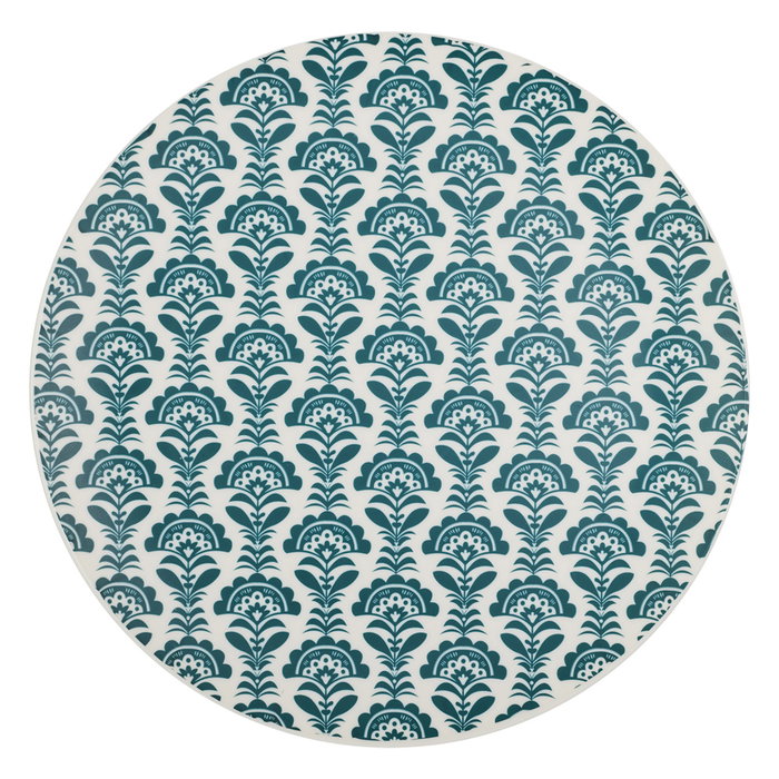 Home Deco Factory Plato Llano Jaipur Market 26 cm - Colección Jaipur, Polipropileno