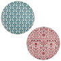 Home Deco Factory Plato Llano Jaipur Market 26 cm - Colección Jaipur, Polipropileno