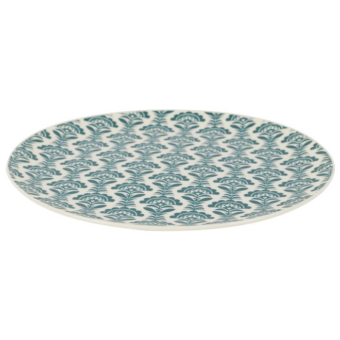 Home Deco Factory Plato Llano Jaipur Market 26 cm - Colección Jaipur, Polipropileno