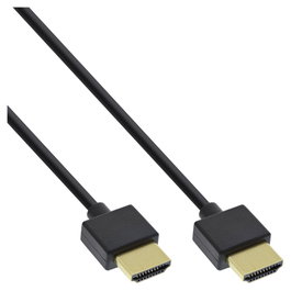 InLine 17502S Cable HDMI HighSpeed Superslim de 1,8 m Negro
