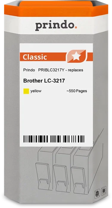 Prindo Cartucho de tinta amarillo PRIBLC3217Y Classic Prindo Cartucho de tinta amarillo PRIBLC3217Y Classic