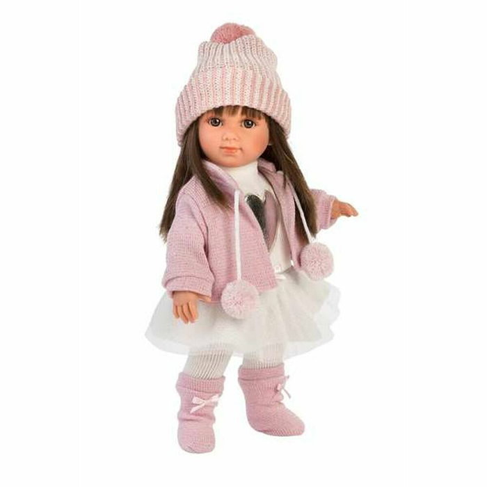 Llorens Muñeca Sara de 35 cm con cuerpo de tela Llorens Muñeca Sara de 35 cm con cuerpo de tela