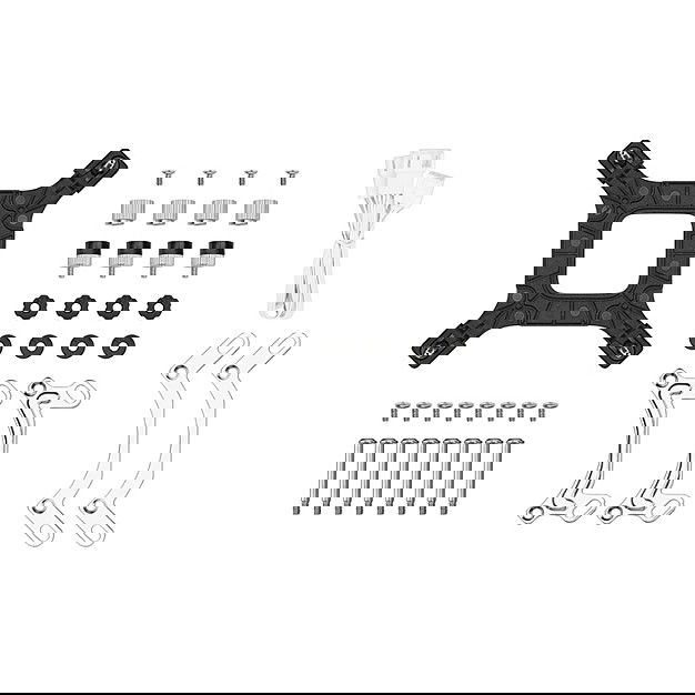 Deepcool LE240 WH V2 - Kit de Refrigeración Líquida para CPU, AIO 240mm, 2 Ventiladores ARGB de 120mm, Blanco, Compatible con Intel y AMD