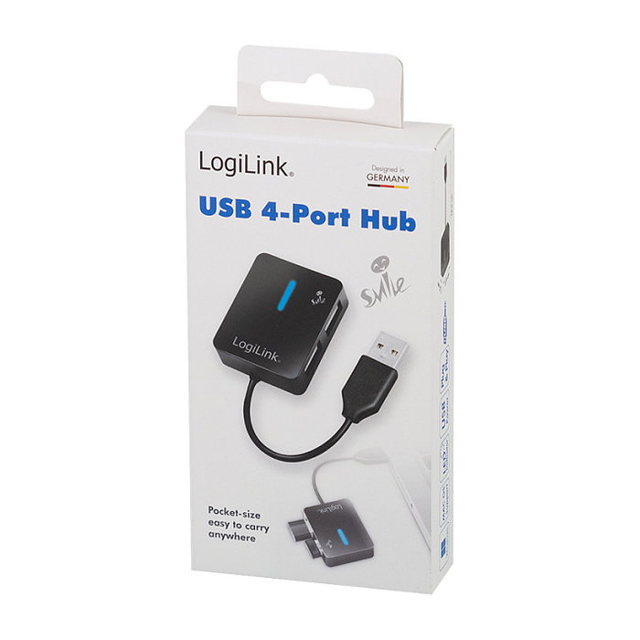 LogiLink UA0139 USB 2.0 Hub de 4 puertos