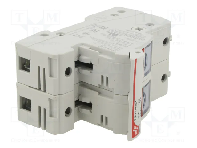 DF ELECTRIC Portafusibles PMX para Raíl DIN 50A 690VAC 2 Polos DF ELECTRIC Portafusibles PMX para Raíl DIN 50A 690VAC 2 Polos