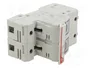 DF ELECTRIC Portafusibles PMX para Raíl DIN 50A 690VAC 2 Polos