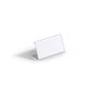 Durable 8055-19 Placa de identificación de mesa acrílica transparente 52x100mm, 10 unidades