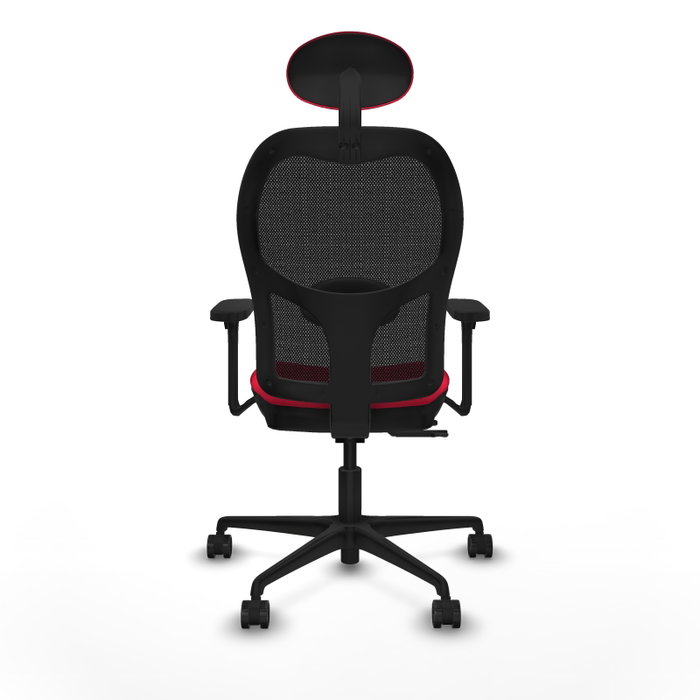 PIQUERAS Y CRESPO Silla de oficina Jorquera Rojo/Negro PIQUERAS Y CRESPO Silla de oficina Jorquera Rojo/Negro