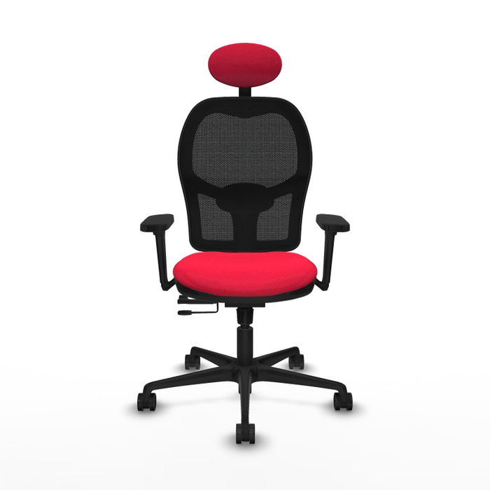 PIQUERAS Y CRESPO Silla de oficina Jorquera Rojo/Negro PIQUERAS Y CRESPO Silla de oficina Jorquera Rojo/Negro
