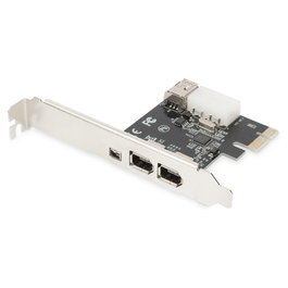 Digitus Tarjeta PCI Express Firewire 1394a (2+1 Puerto)