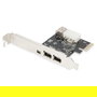 Digitus Tarjeta PCI Express Firewire 1394a (2+1 Puerto)