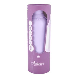 AUREA Botella lisa con interior cerámico 500ml lila