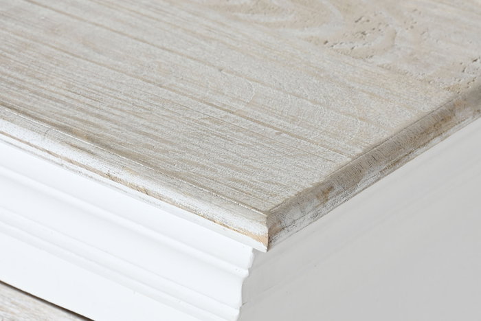 DKD Home Decor Cajonera Romantico Blanco 40x80x115 cm 4 Cajones 3 Puertas DKD Home Decor Cajonera Romantico Blanco 40x80x115 cm 4 Cajones 3 Puertas