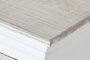DKD Home Decor Cajonera Romantico Blanco 40x80x115 cm 4 Cajones 3 Puertas