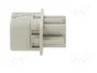 ILME CQF 04/2 Plantilla de Contacto Hembra HDC 4 Pines 40A 600V