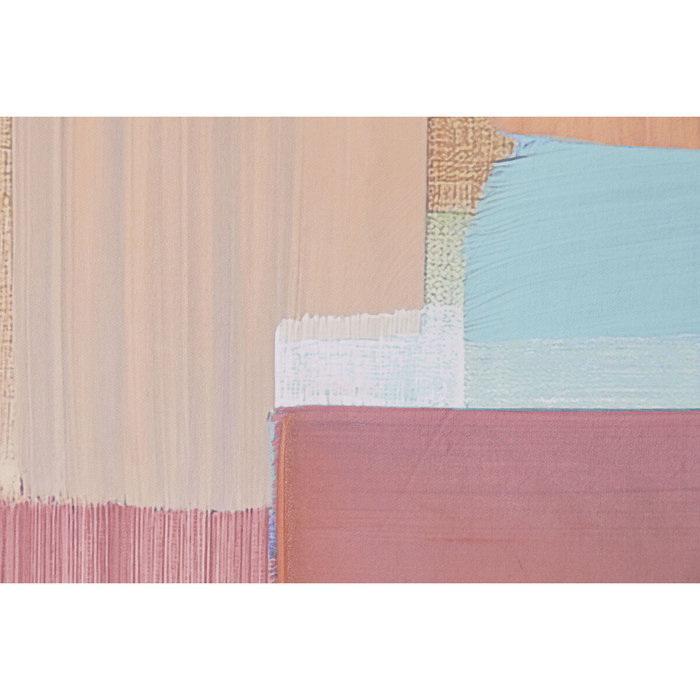 DKD Home Decor Cuadro Lienzo Abstracto Multicolor Pack de 2 unidades