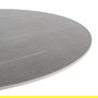 Mesa Comedor Gris Piedra Sinterizada 100 X 100 X 75 cm