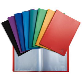 Carpeta Fundas (Tarifario) Exacompta Economico Pp Opaco A4 40 F. Surtido (8 Col.) (Set de 12)