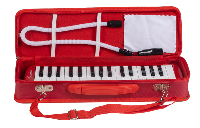 Melódica 32 Amadeus Roja con Estuche Melódica 32 Amadeus Roja con Estuche