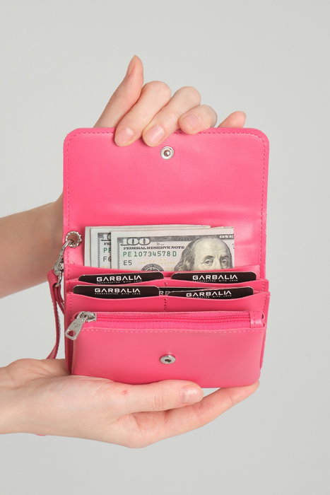 Zoozie Bags Cartera Mujer Fucsia Piel PU Elegante y Sofisticada para Uso Diario
