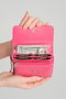 Zoozie Bags Cartera Mujer Fucsia Piel PU Elegante y Sofisticada para Uso Diario