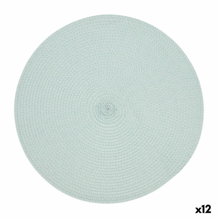 Quid Mantel Individual Vita Aqua Turquesa 38 cm (12 Unidades)