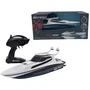 Silverlit Lancha teledirigida 4SPEED Blanco y Negro