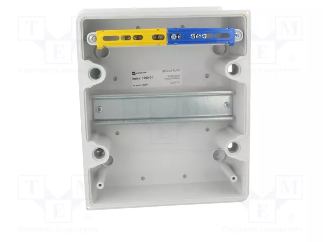 ELEKTRO-PLAST NASIELSK EP-LUX PLUS Carcasa para Aparatos Modulares Gris Claro