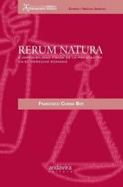 Rerum natura imposibilidad fisica prestacion derecho romano, Francisco Cuena Boy - ANDAVIRA