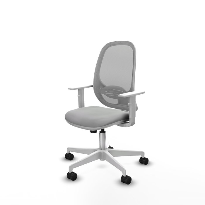 PIQUERAS Y CRESPO Silla de oficina Cilanco con Mecanismo Sincro, Gris