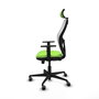 PIQUERAS Y CRESPO Silla de oficina Jorquera Sincro/Traslack Pistacho y Blanco