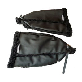 Basil Guantes para Manillar Calentadores Negro Talla M/L