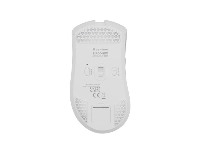 Genesis Zircon 880 Pro ratón gaming inalámbrico blanco Genesis Zircon 880 Pro ratón gaming inalámbrico blanco