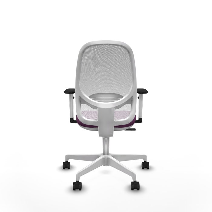 PIQUERAS Y CRESPO Silla de oficina Cilanco Morada y Blanco