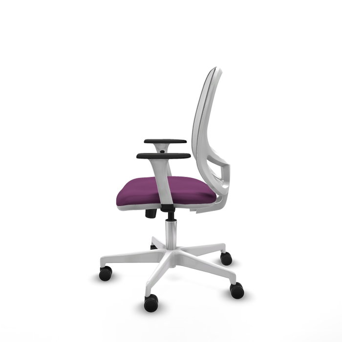 PIQUERAS Y CRESPO Silla de oficina Cilanco Morada y Blanco