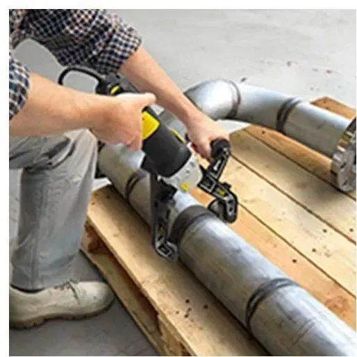 FARTOOLS Lijadora de Banda para Tubo TBS1300 1300 W para Lijar y Pulir Tubos de Metal y Madera de hasta 200 mm de Diámetro