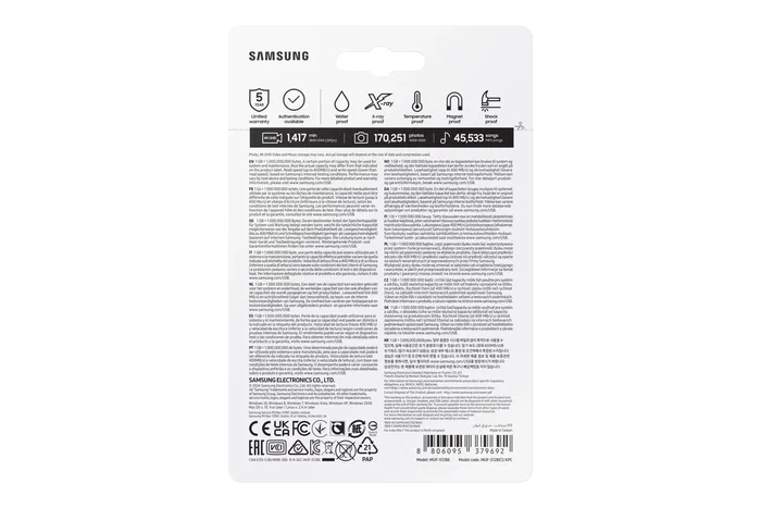 Samsung BAR Plus 512 GB USB 3.1 Plata Samsung BAR Plus 512 GB USB 3.1 Plata