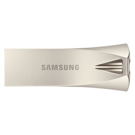 Samsung BAR Plus MUF-512BE USB 3.1 - Memoria USB 512 GB Plata, 400 MB/s, Resistente al Agua y Golpes, Sin Tapa