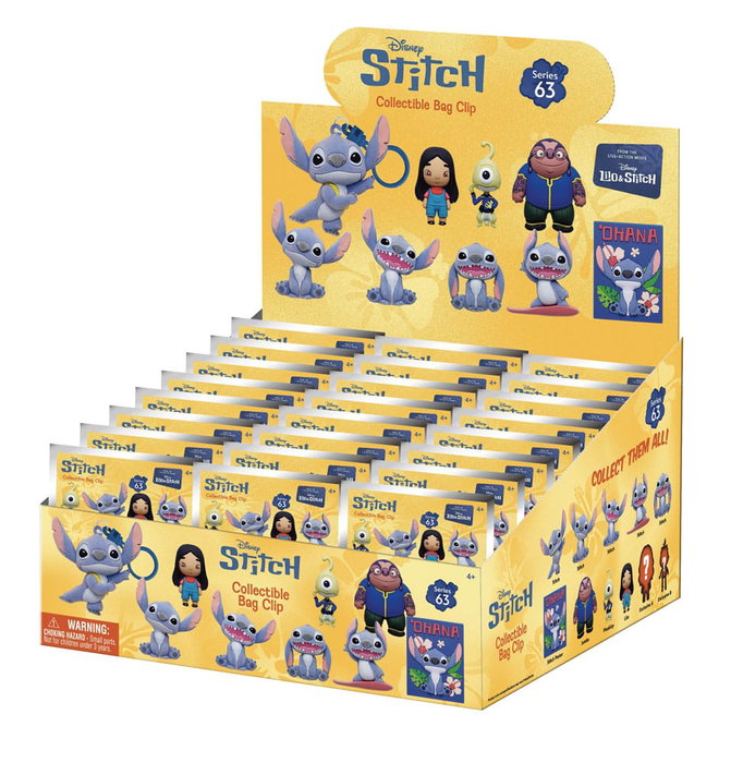 Lilo & Stitch Movie 3D Colgantes Peluche Expositor Serie 63 (24)