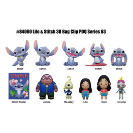Lilo & Stitch Movie 3D Colgantes Peluche Expositor Serie 63 (24)