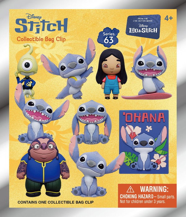 Lilo & Stitch Movie 3D Colgantes Peluche Expositor Serie 63 (24)