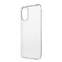 eSTUFF Funda protectora TPU transparente para Motorola Moto G22 London, delgada, ligera y con compatibilidad QI
