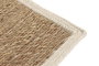 DKD Home Decor Salvamanteles Individuales de Seagrass y Yute Natural, Pack de 12