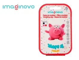 Imaginovo Set de Pasta para Modelar de Secado al Aire con Instrucciones de Cerdito