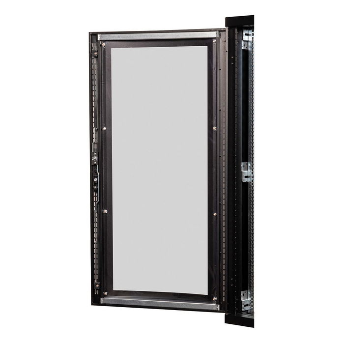 ROLINE Rack 19 Pulgadas Rack o Bastidor Independiente 26U, 600x1000 mm, 1000 kg de Carga, Puerta de Plexiglas Negro, Referencia 26.21.0148
