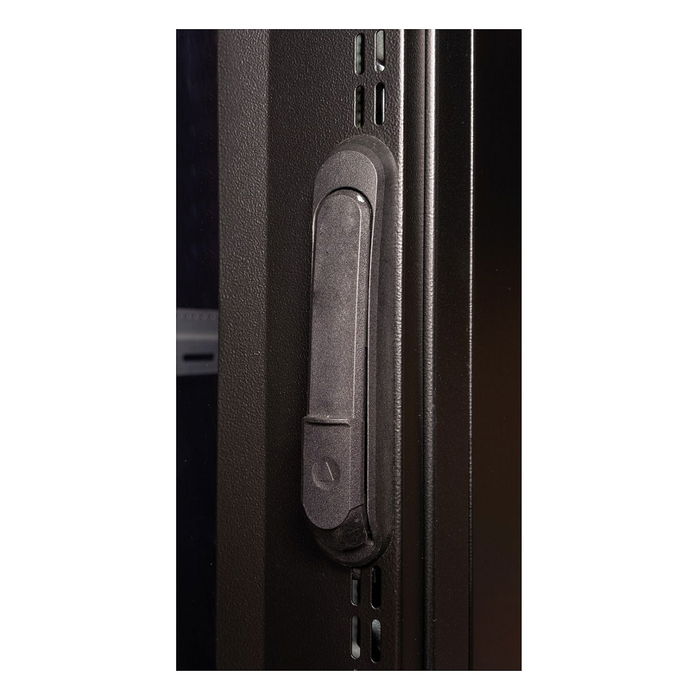 ROLINE Rack 19 Pulgadas Rack o Bastidor Independiente 26U, 600x1000 mm, 1000 kg de Carga, Puerta de Plexiglas Negro, Referencia 26.21.0148