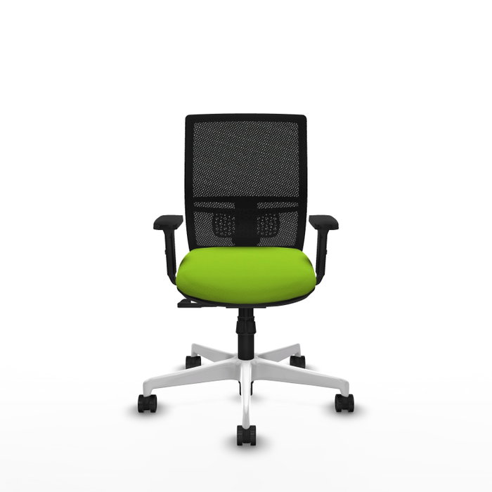 PIQUERAS Y CRESPO Silla de oficina Yunquera Pistacho y Negro con Mecanismo Sincro PIQUERAS Y CRESPO Silla de oficina Yunquera Pistacho y Negro con Mecanismo Sincro