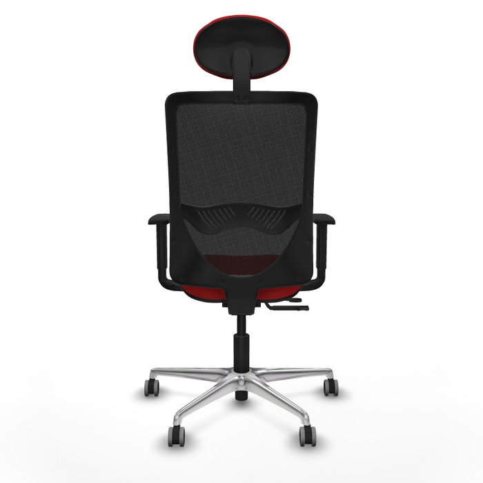 PIQUERAS Y CRESPO Silla de oficina Zulema Rojo y Negro PIQUERAS Y CRESPO Silla de oficina Zulema Rojo y Negro