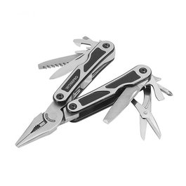 Workpro Multiherramienta 15 en 1 Acero Inoxidable Herramientas con Bloqueo Apertura Mariposa